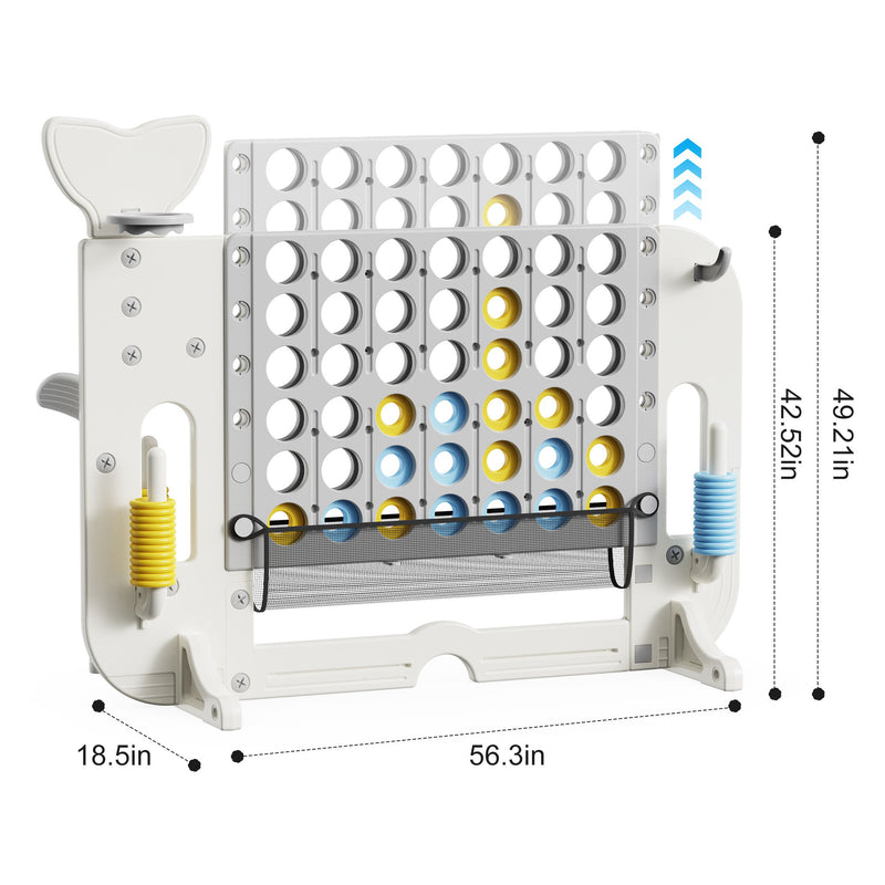 4 To Score Giant Game Set With Bag & Jumbo Connect 4