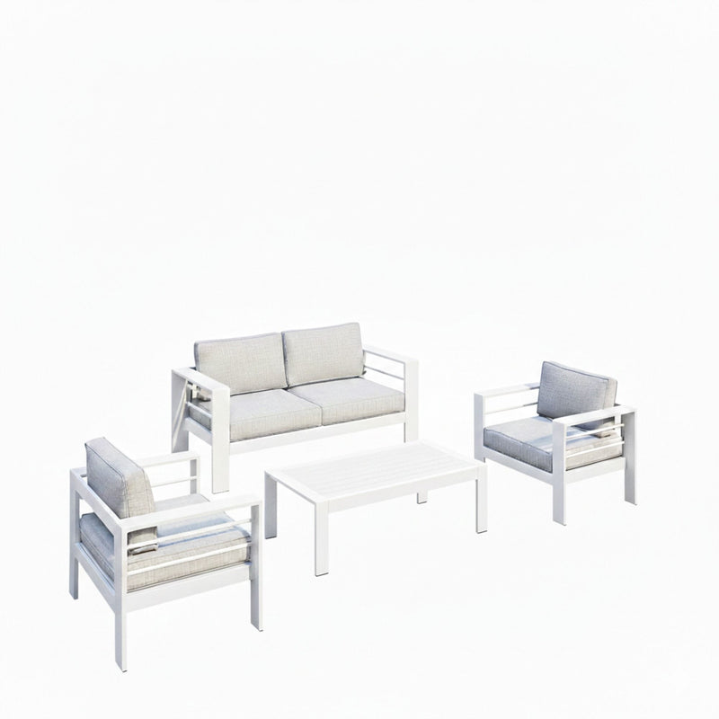 Outdoor Patio Set With All-Weather Thick Cushions