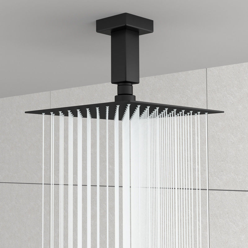 Ceiling Mounted Shower Arm With Flange Stainless Steel