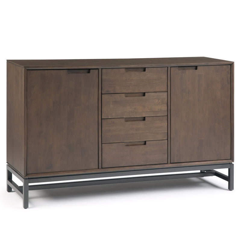 Banting - Sideboard With Centre Drawers - Walnut Brown
