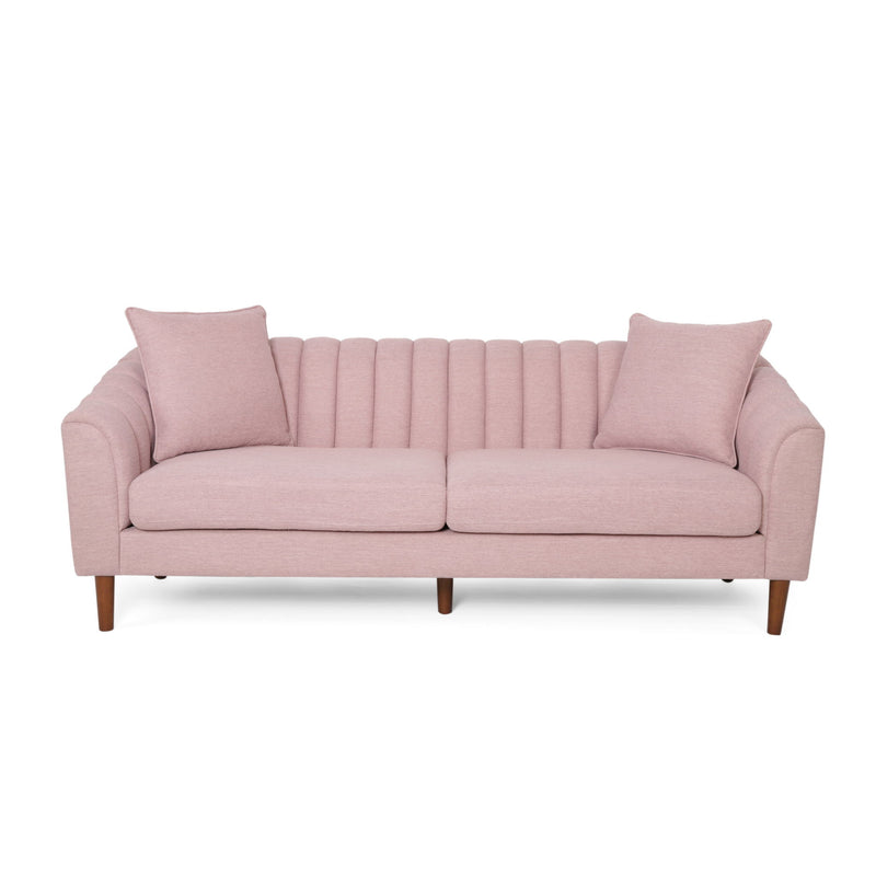 Contemporary 3 Seater Sofa With Accents