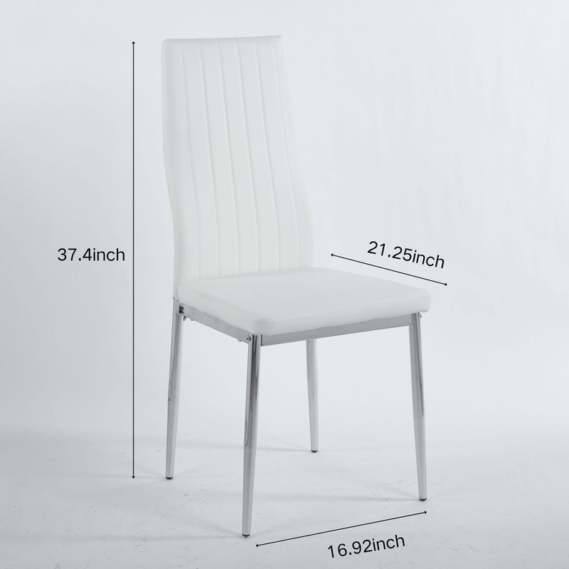 Minimalist Design Dining Chair (Set of 4)