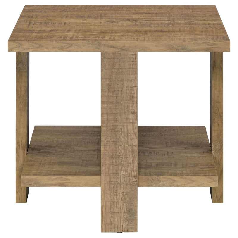 Square End Table - Mango Color