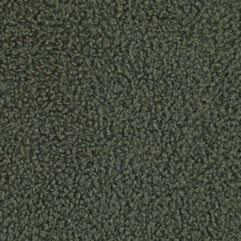 Keita - Upholstered Round Ottoman - Green