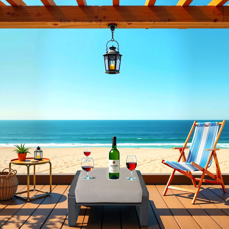 Tino Tino - Ottomans Seat Cushion (Set of 2) - Light Brown