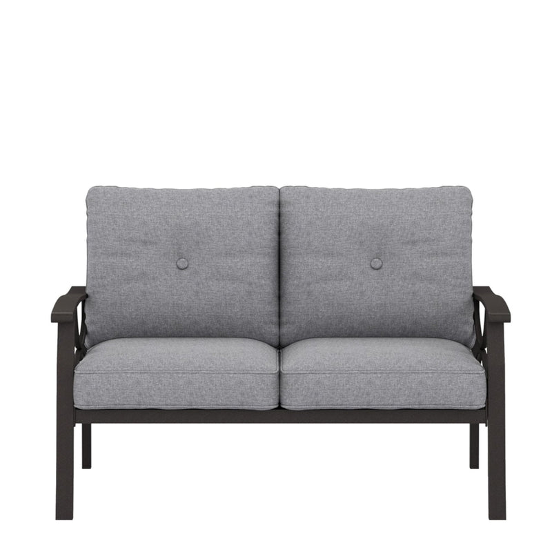 All-Weather Loveseat 2 Seats Sofa With Cushions