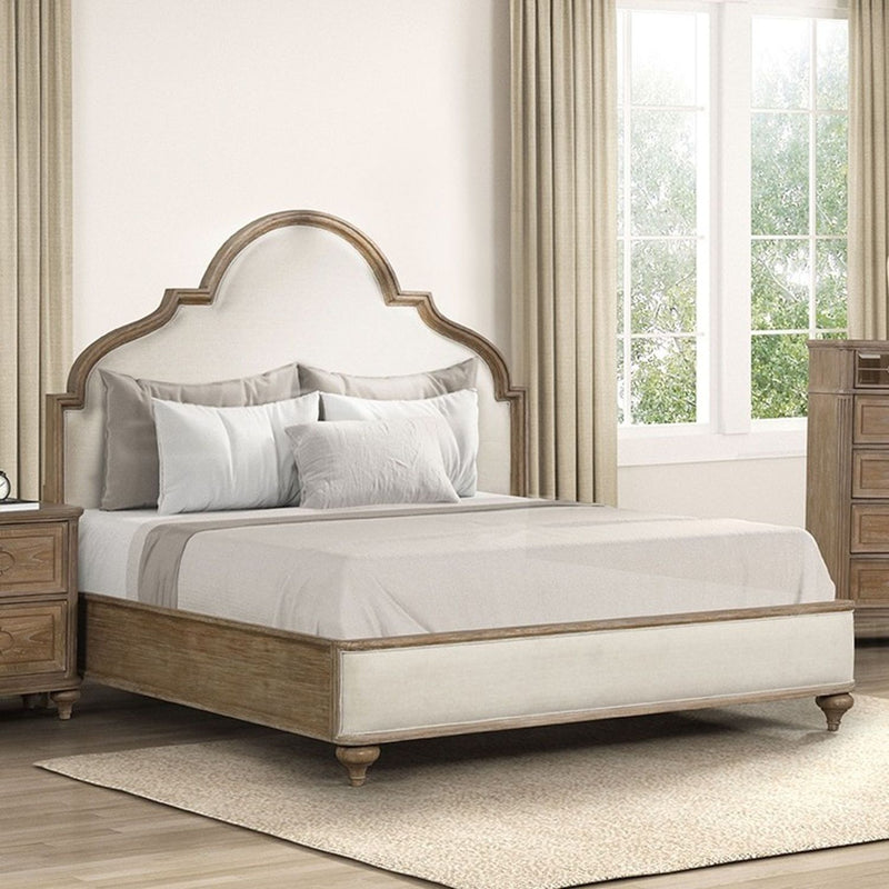 Gorgeous Classic Bed With Upholstered Bedframe