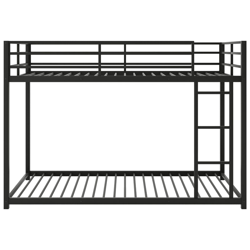 Metal Bunk Bed, Low Bunk Bed With Ladder