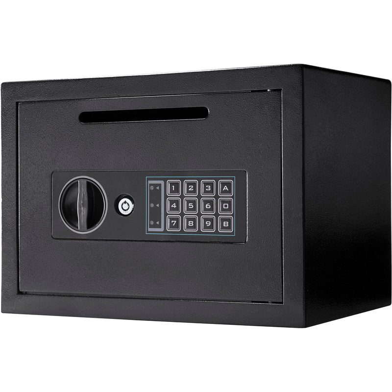 Compact Keypad Depository Safe - Black