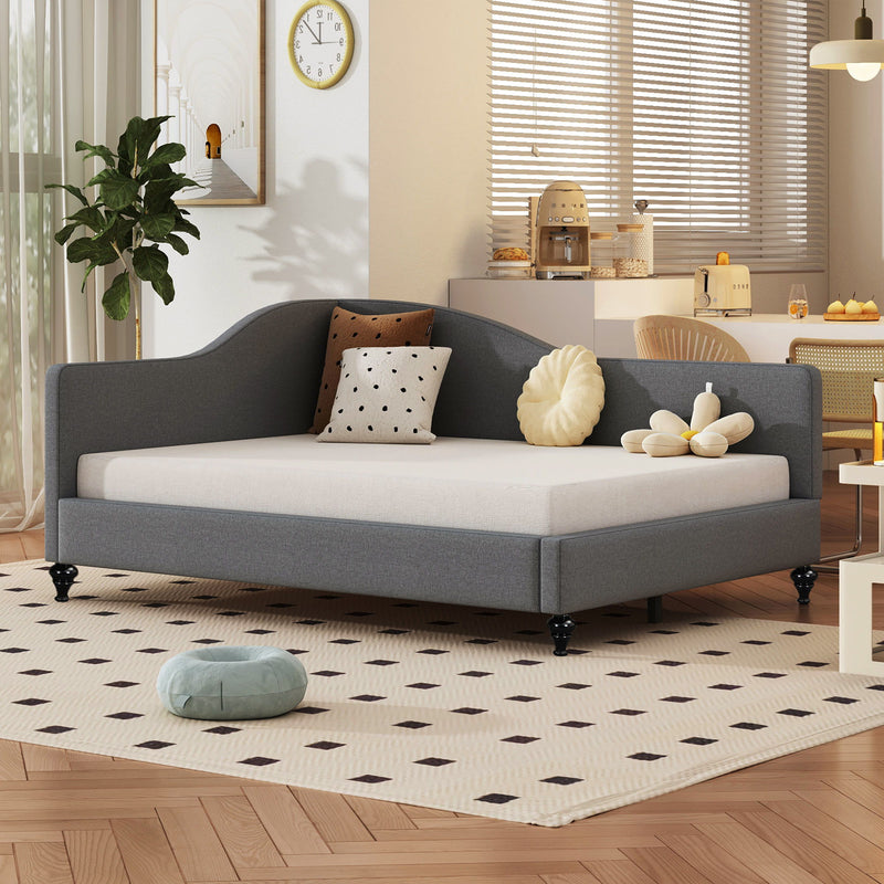 Modern L Shaped Daybed With Legs