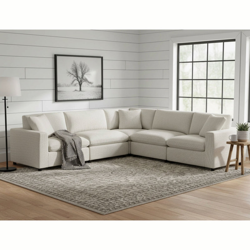 Cassandra - Modular 5 Piece Sectional