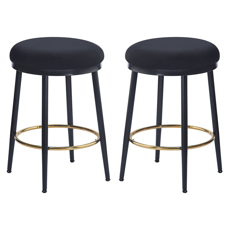 Stylish Design Counter Stools (Set of 2)