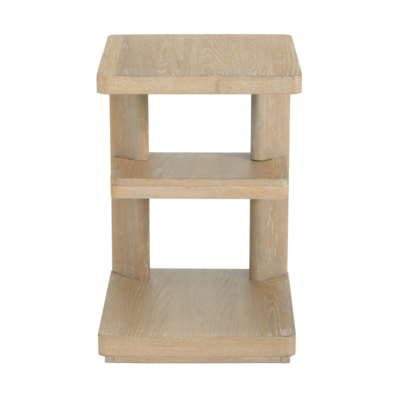 Chairside Table - Tan