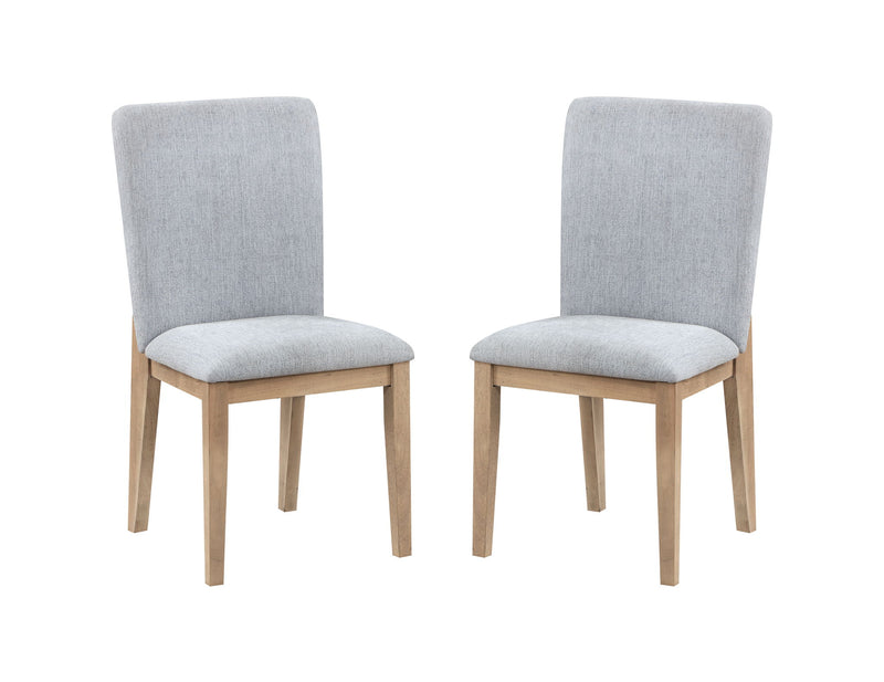 Caspian - And Oak Finish Dining Chair (Set of 2) - Gray