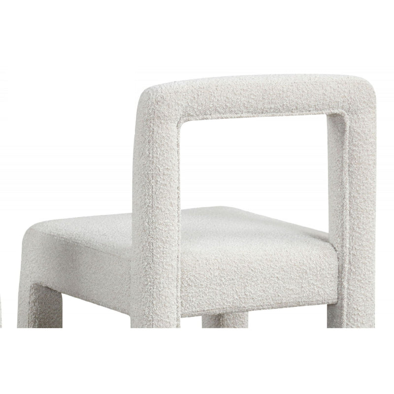 Dining Chairs With Square Open Back (Set of 2)