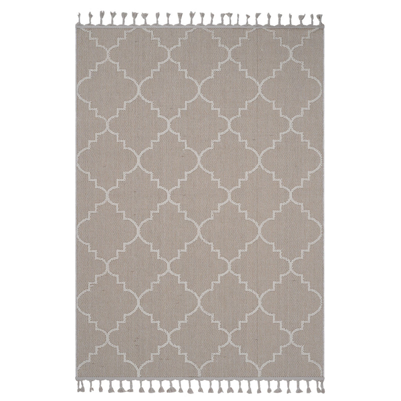 Guros - 8' X 10' Trellis Indoor / Outdoor Area Rug - Ivory