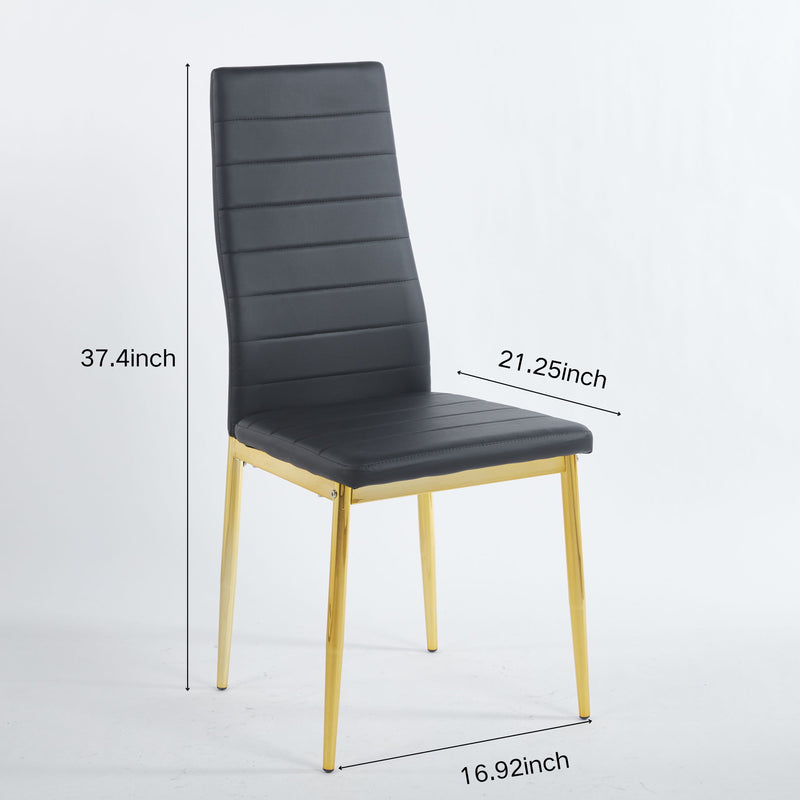 Elegant Legs Dining Chair (Set of 4)