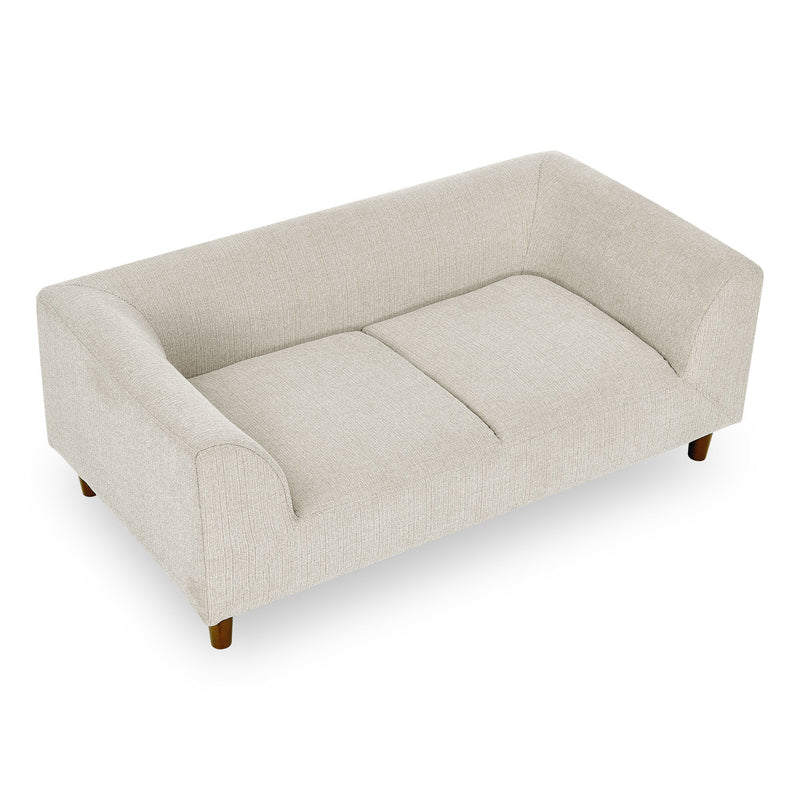 Modern Rectangular Pet Sofa With Backrest And Armrests For Small And Medium Dogs, Soft Cushion