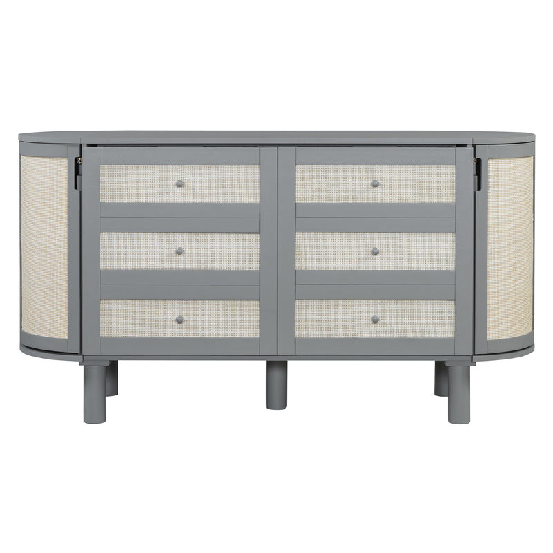 Murphy Bed With Hidden Storage & Modern Woven Design