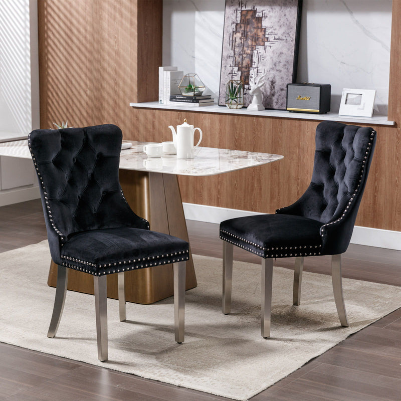Nikki - Contemporary Upholstered Dining Chair (Set of 2)