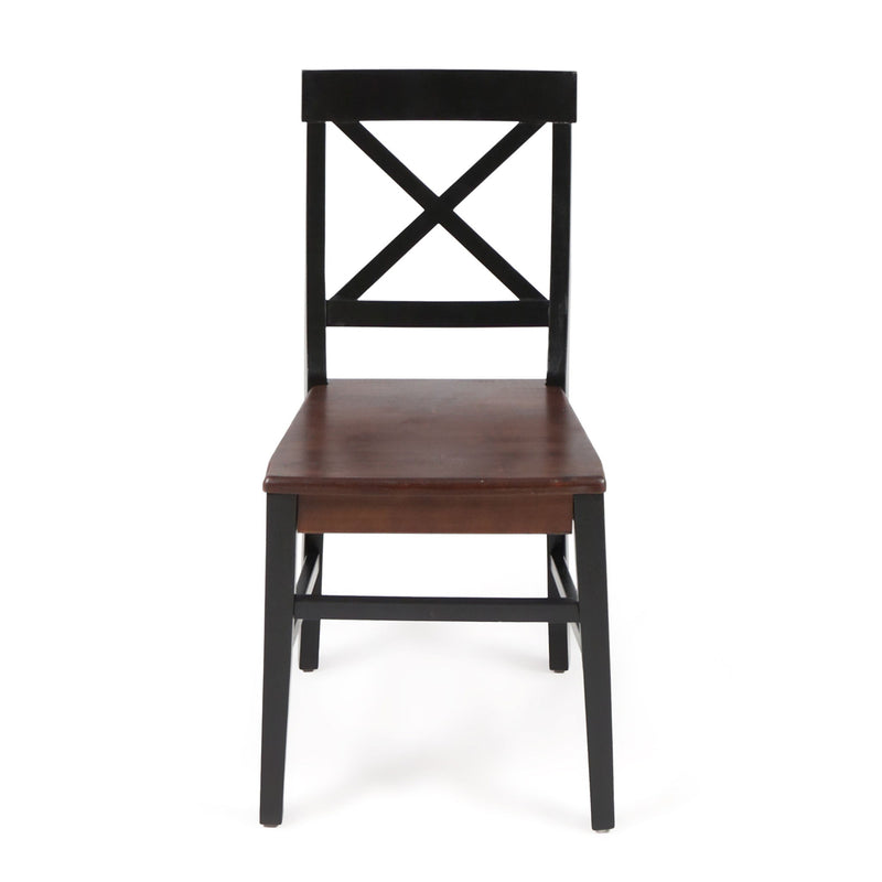 Plethora - Dining Chair With X Shaped Back (Set of 2)