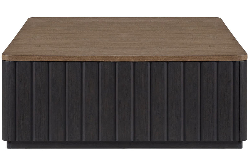 Channel - Cocktail Table With Casters - Black