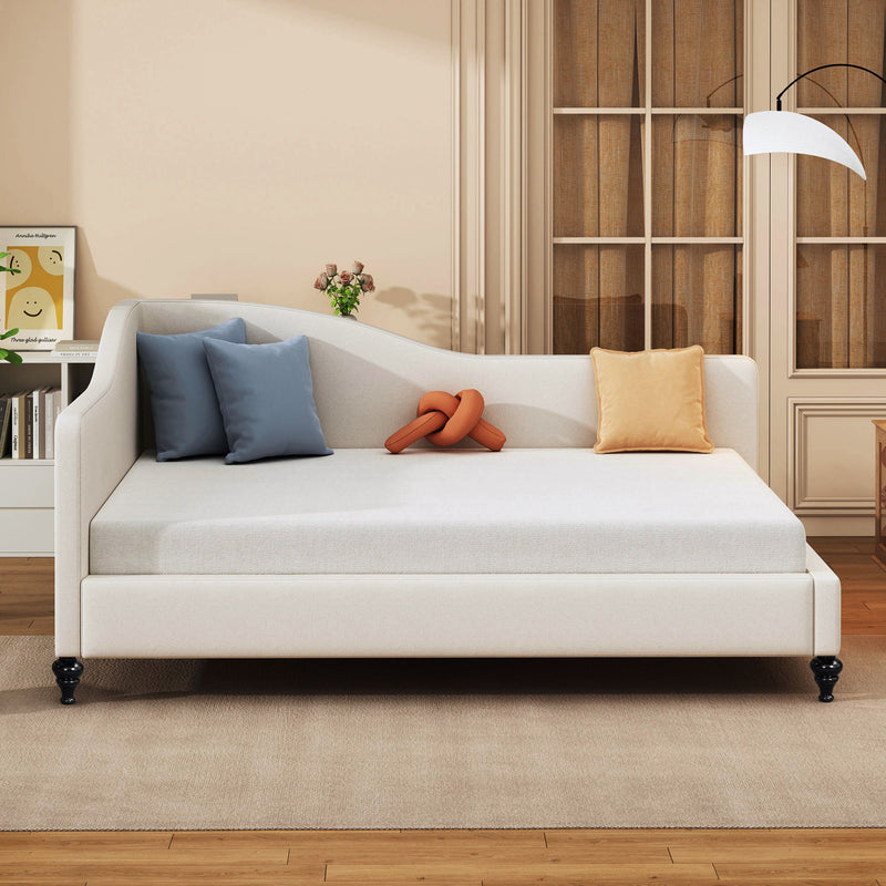 Modern L Shaped Daybed With Legs