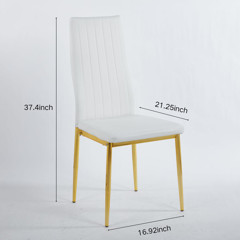 Elegant Legs Dining Chair (Set of 4)