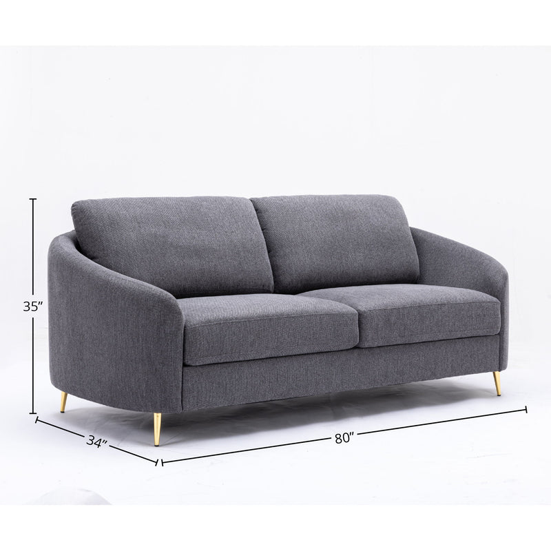 Sofa - Gray - Linen