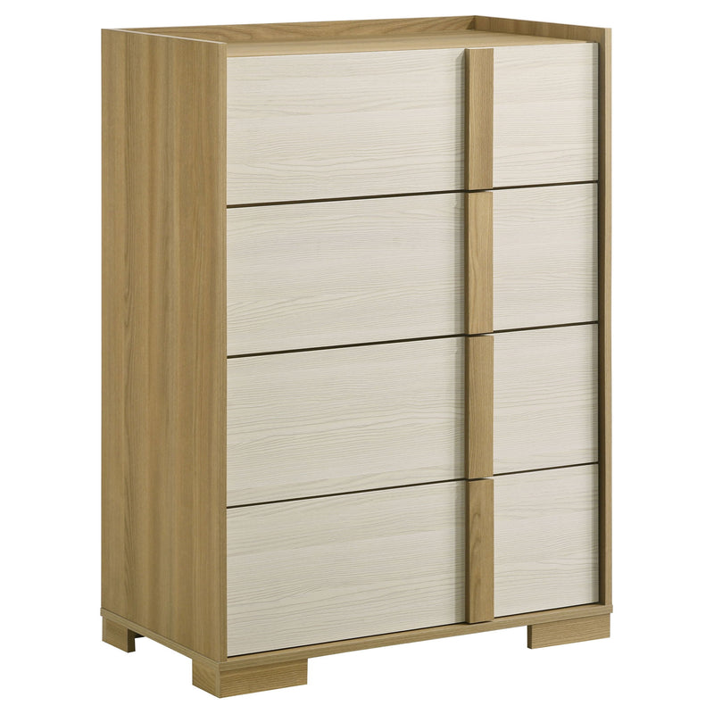 Lincoln - 4 Drawer Chest Of Drawers - Natural