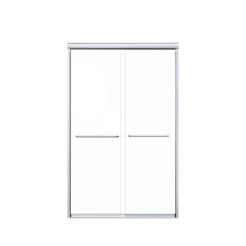 Modern Semi Frameless Double Sliding Shower Door