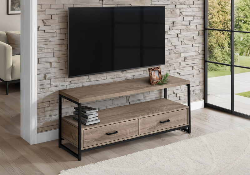 TV Stand, Console, Media Entertainment Center, Storage Drawers, Living Room, Bedroom, Contemporary, Modern