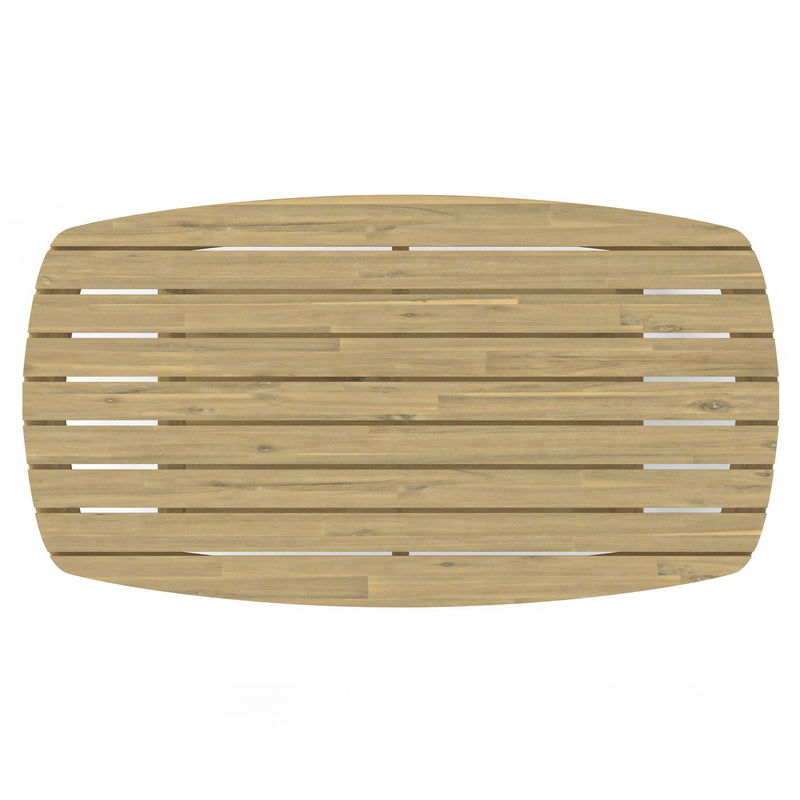 Bayshore - Outdoor Coffee Table - Light Teak