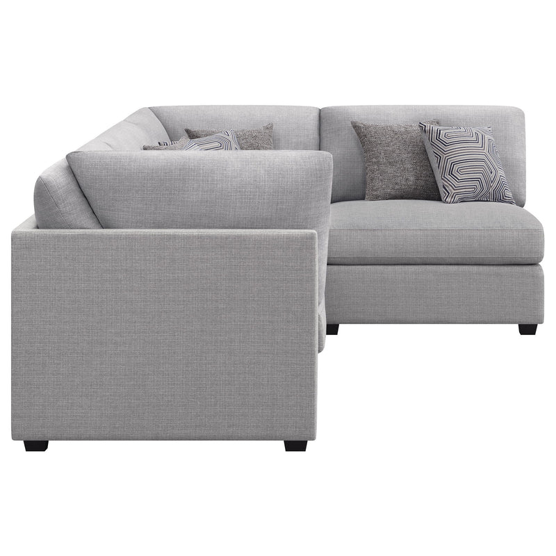 Lafayette - Modular Upholstered Sectional Sofa - Gray