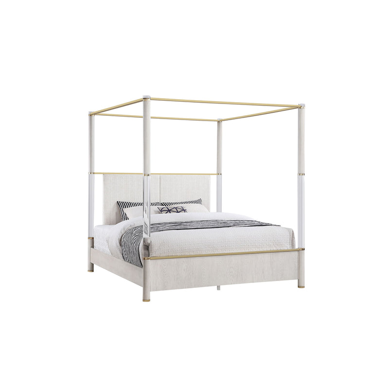 Malco - 4 Post Bed With Upholstered Headboard