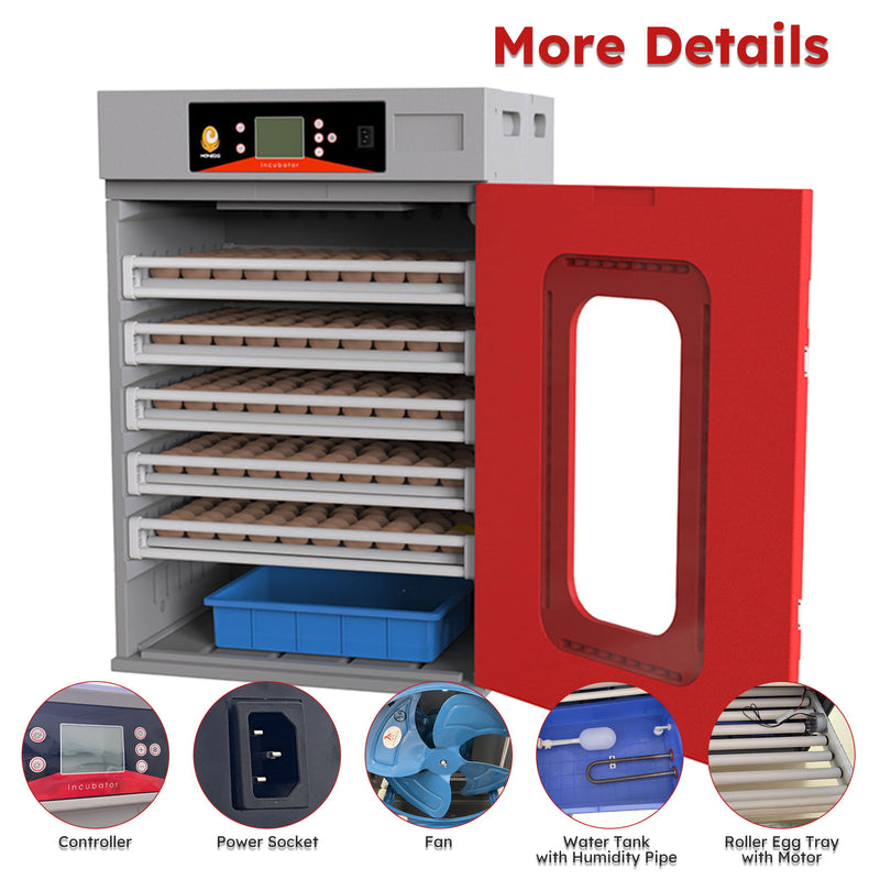Commercial Egg Digital Cabinet Incubator With Auto Temperature & Humidity Control