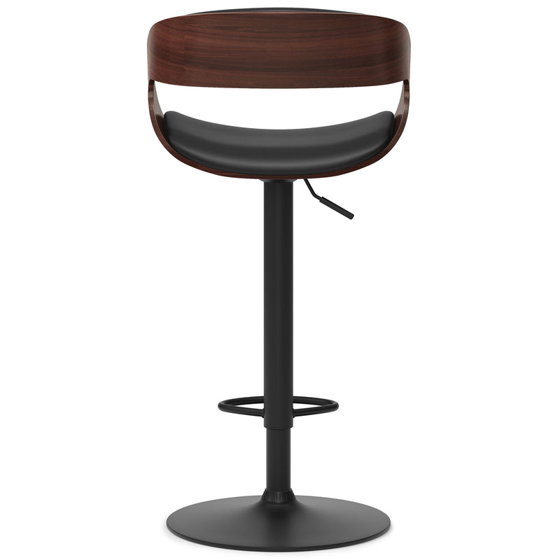 Archer - Adjustable Swivel Bar Stool - Black