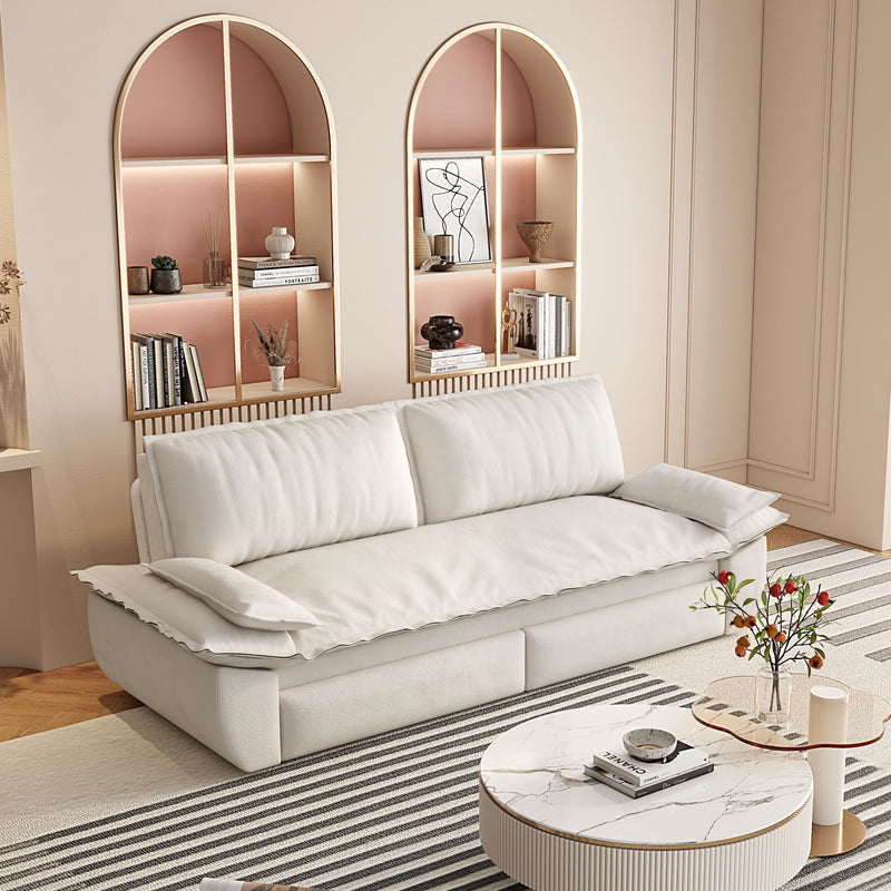 Queen Pull Out Bed, 3 In 1 Convertible Sleeper Sofa