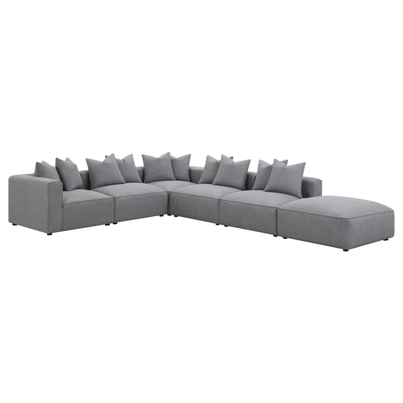 Amherst - Modular Sectional With Cushions - Gray