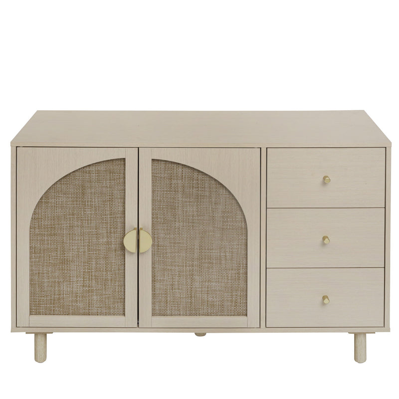 2 Door 3 Drawer Cabinet, Adjustable Storage System