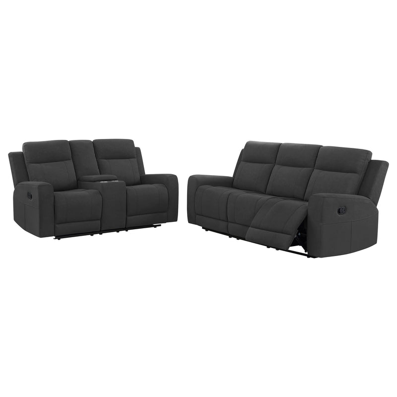 Slater - 2 Piece Reclining Sofa Set With Manual Recline