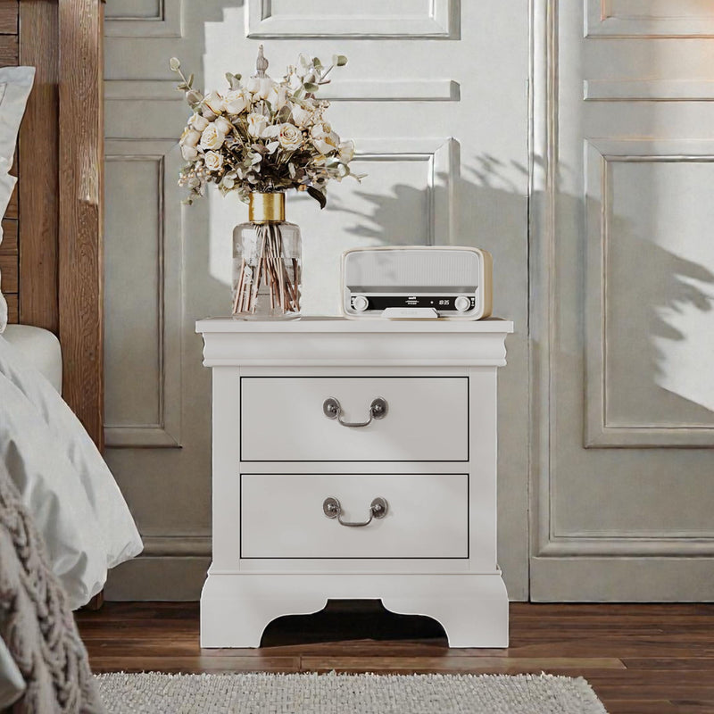 Nightstand With 2 Drawers