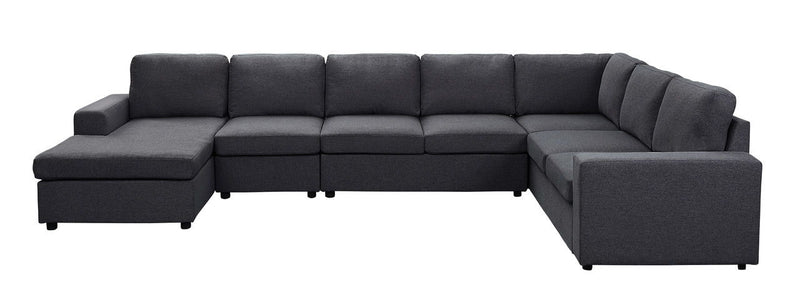 Hayden - 7 Seat Reversible Modular Sectional Sofa Chaise