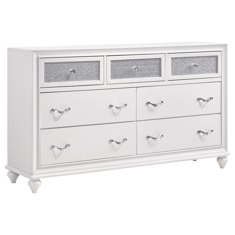 Randall - 7 Drawer Dresser - White