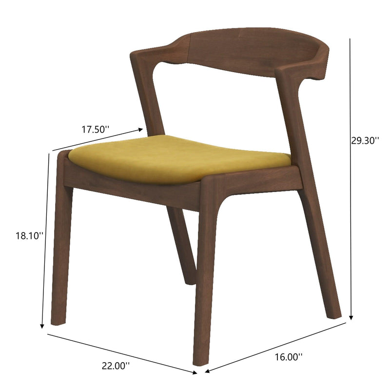 Dakota - Mid-Century Modern Dining Chair (Set of 2)