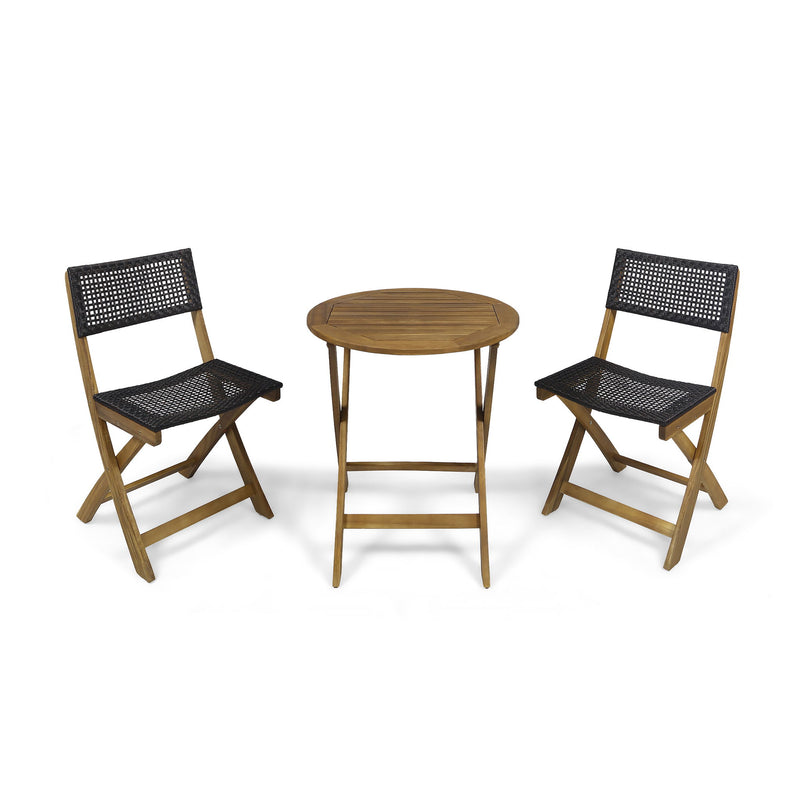 Ever - Outdoor Dining Set With Dining Table And 2 Chair