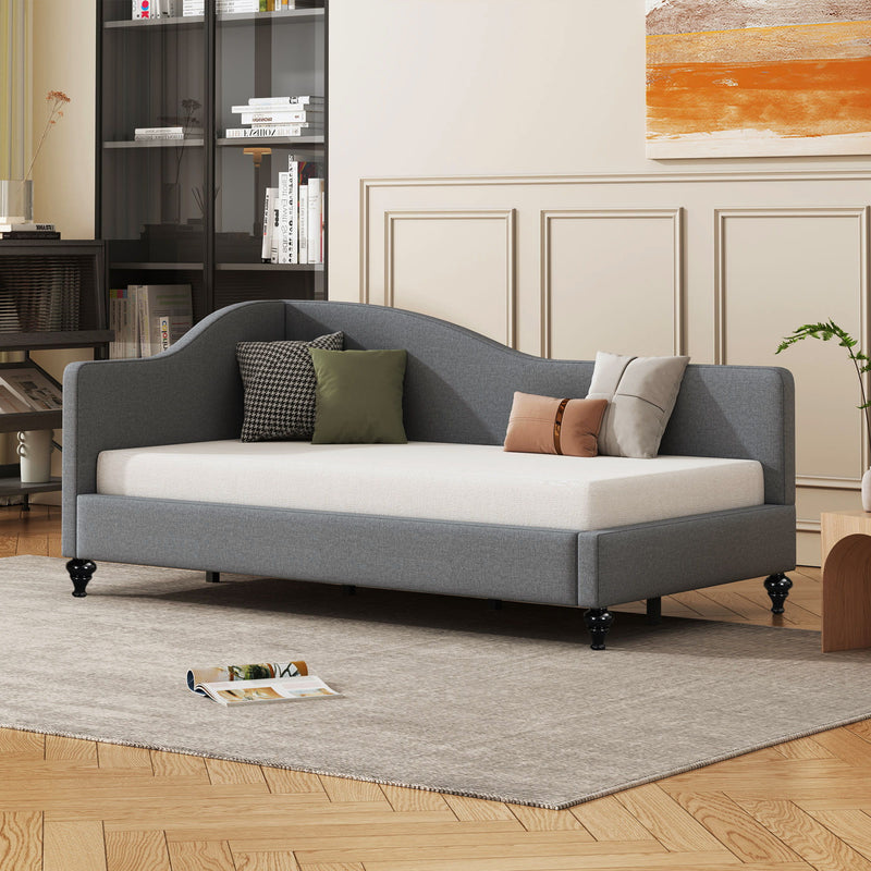 Modern L Shaped Daybed With Legs