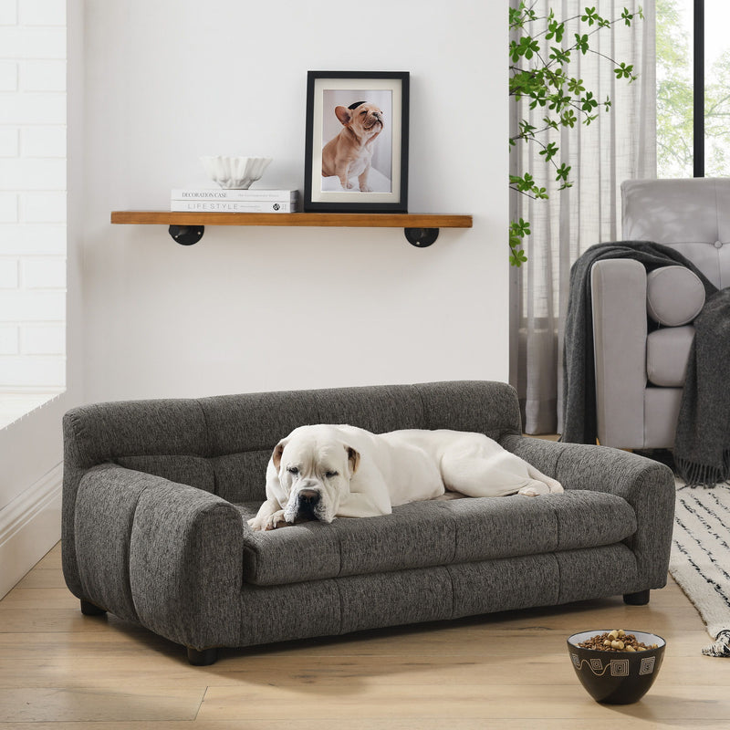 Modern Pet Sofa With Backrest And Armrests