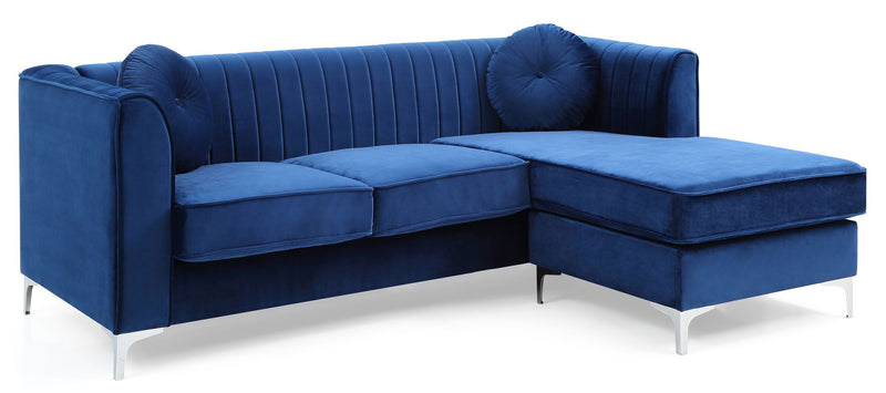 Delray - Micro Suede Sofa Chaise