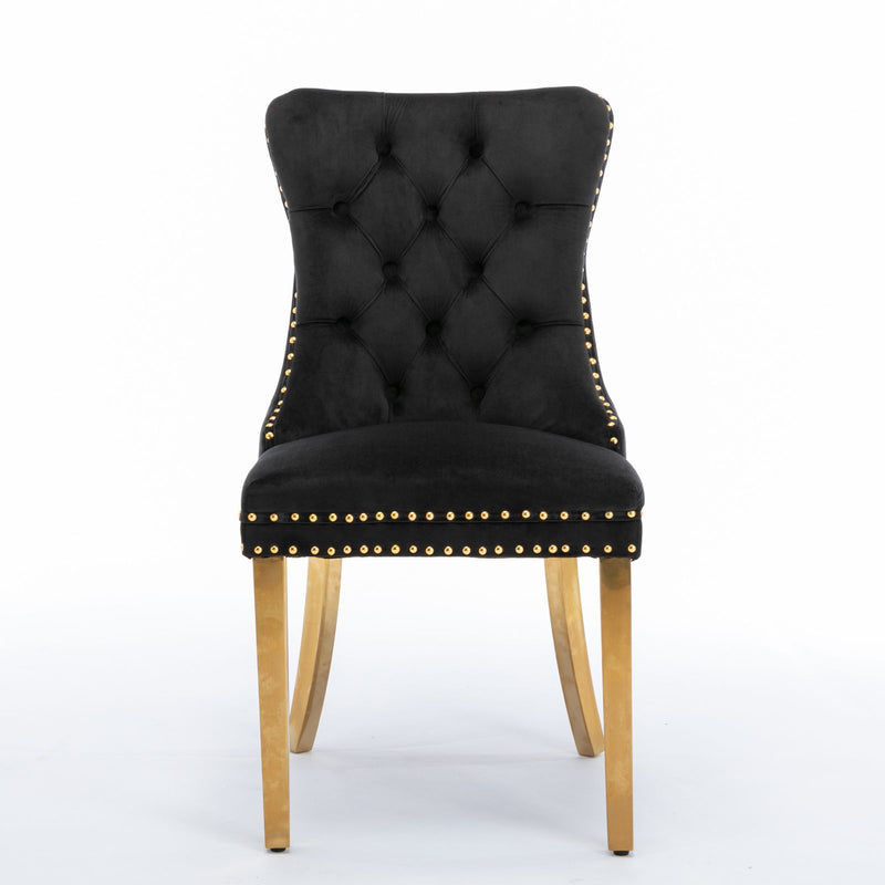 Nikki - Modern, High-End Tufted Dining Chair (Set of 2)